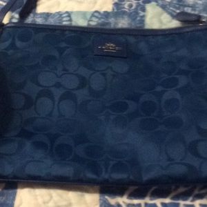 Purse with gold trim.  Great condition.